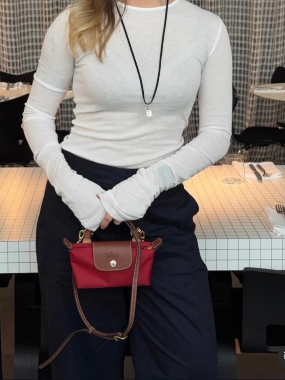 NWT Longchamp Mini le Pliage